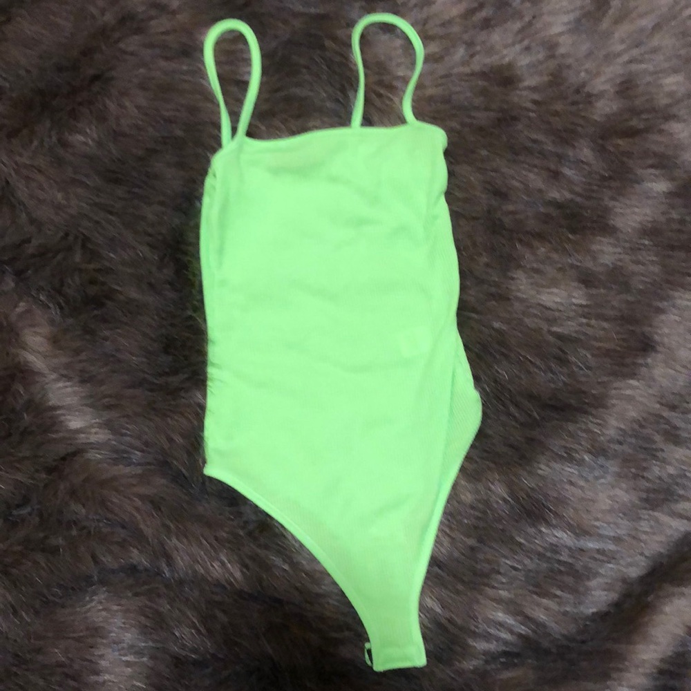 Pretty little thing neon body suit. USA size 2
